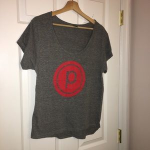 PURE BARRE circle P tee.  LOCATION tee- Philly- ML